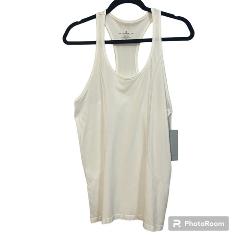 Last Chance 🚨 Antonio Melani Athletic Sport Tank Top in White
